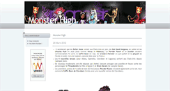 Desktop Screenshot of monsterhigh.wikeo.info